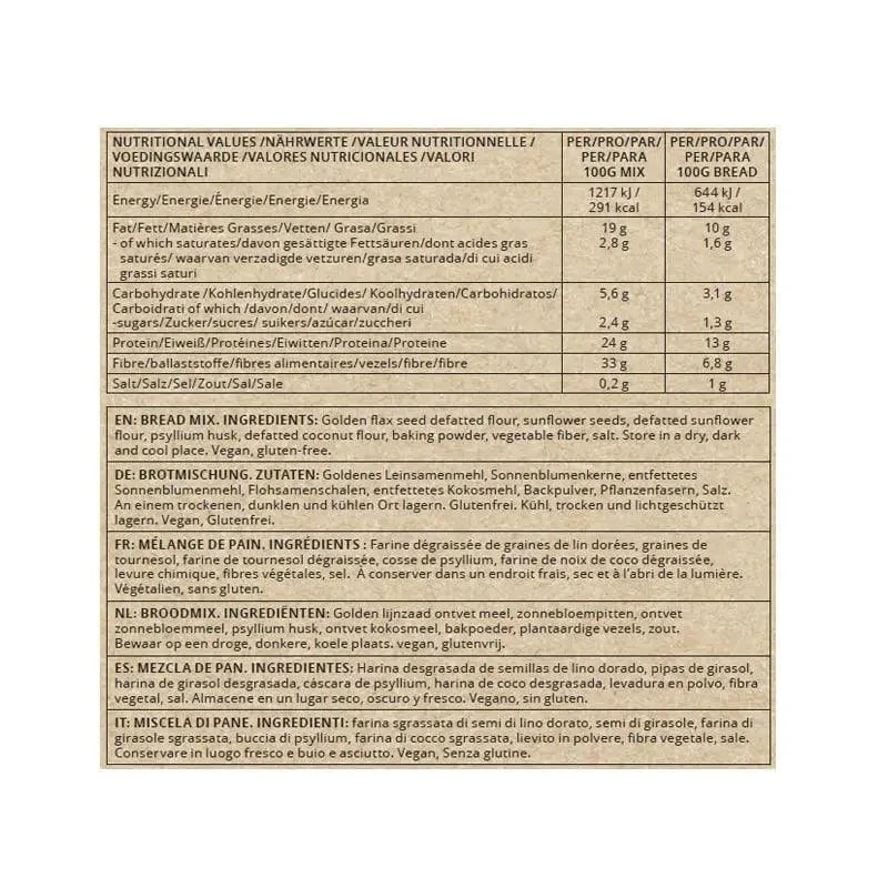 Keto Bread Mix Farmers Go-Keto 270gr go-keto  P-GKFB-BAK17