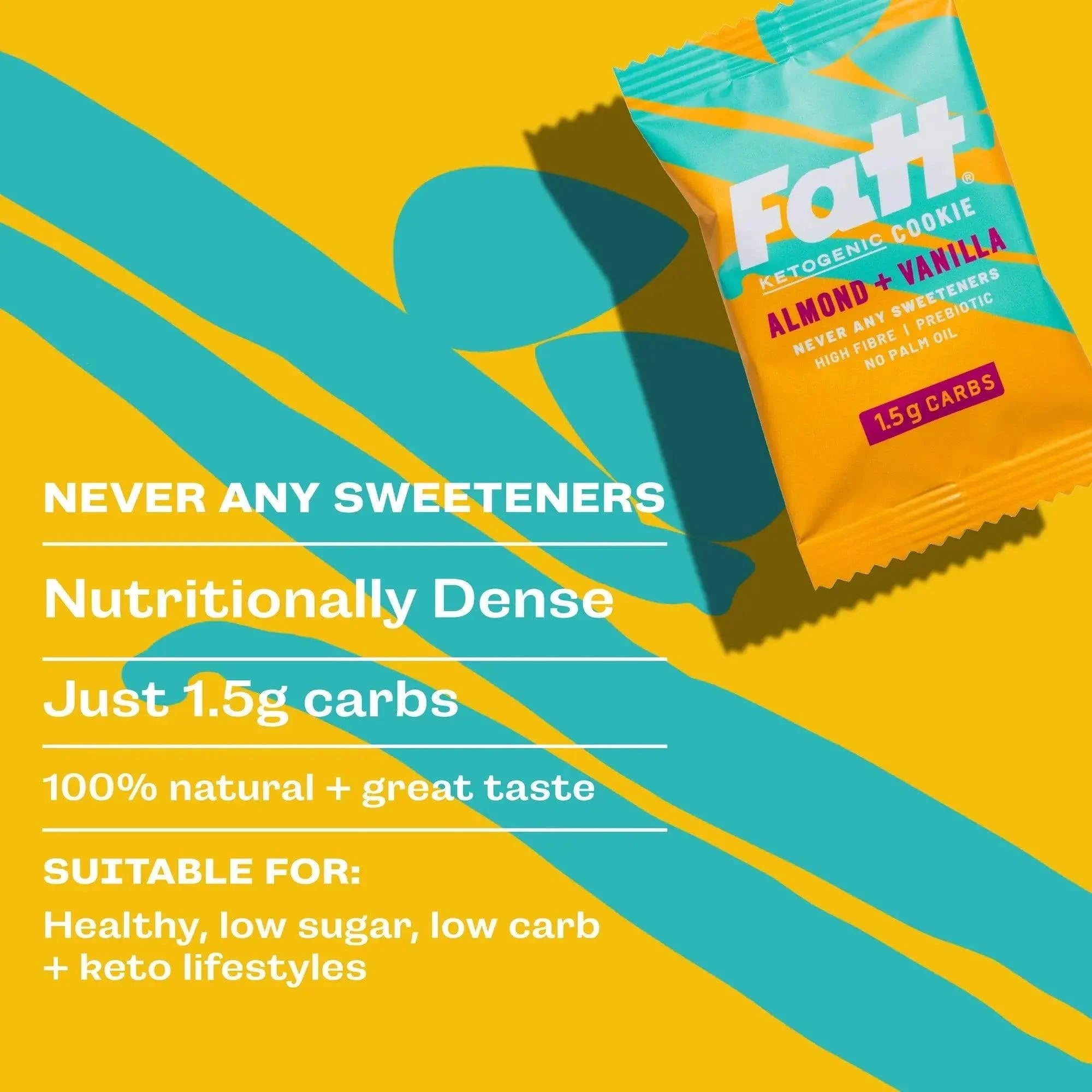 Keto Cookie Almond Vanilla Live Fatt 30g live fatt Snack 01900001