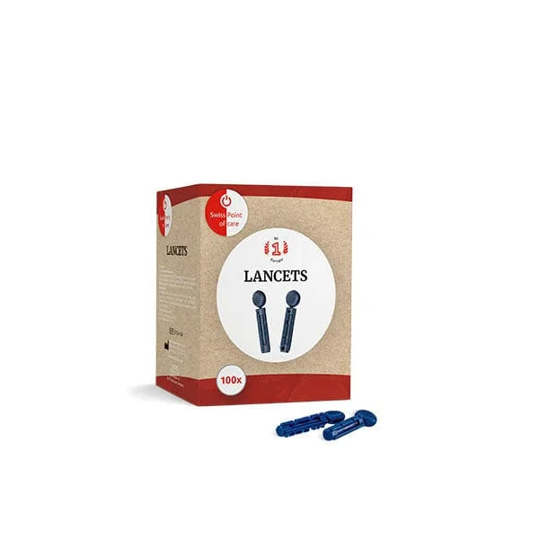 Lancets Swiss Point of Care x100 swiss point of care  P-OCLA-GK100SP