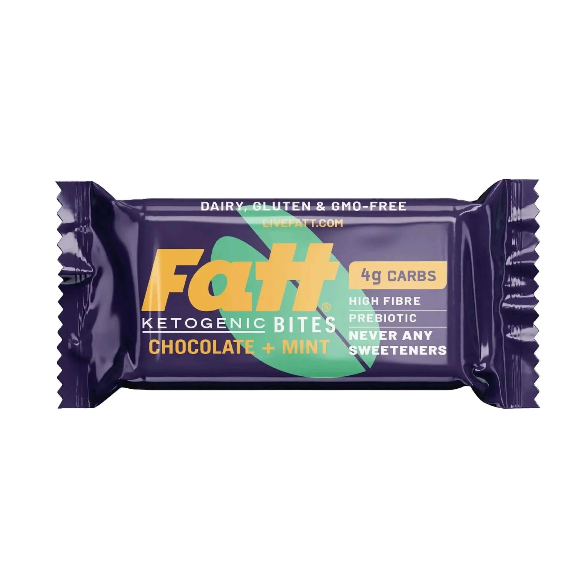 Live Fatt Keto Bites Chocolate Mint Live Fatt 35g 01900014 Vital20