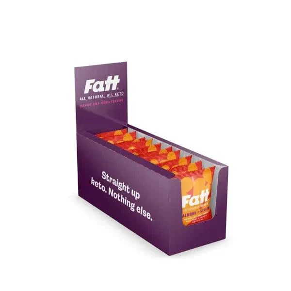 live fatt Keto Cookie Almond Ginger Live Fatt 30g x12 01900024 Vital20