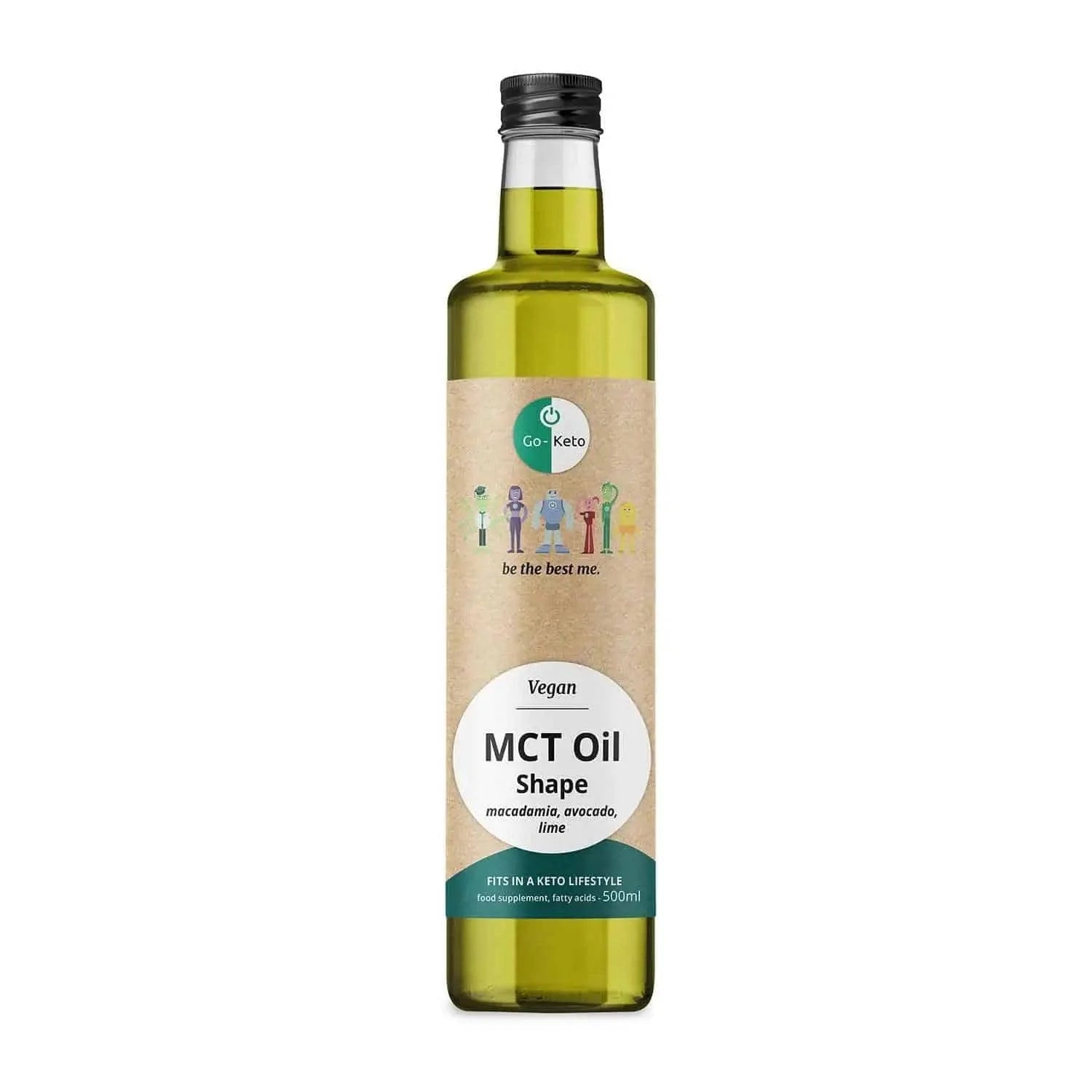 MCT Oil Shape Lemon Macadamia Avocado Go-Keto 500ml go-keto  P-GK-SHP-716