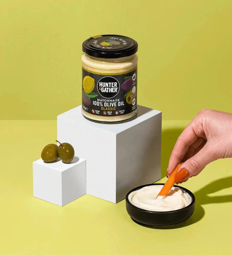 Olive Oil Mayonnaise Classic Hunter & Gather 250g hunter & gather  00900022