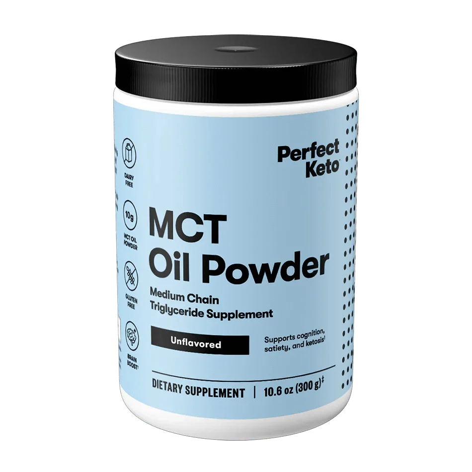 perfect keto MCT Oil Powder Unflavored Perfect Keto 300g P-PKMOP-67 Vital20