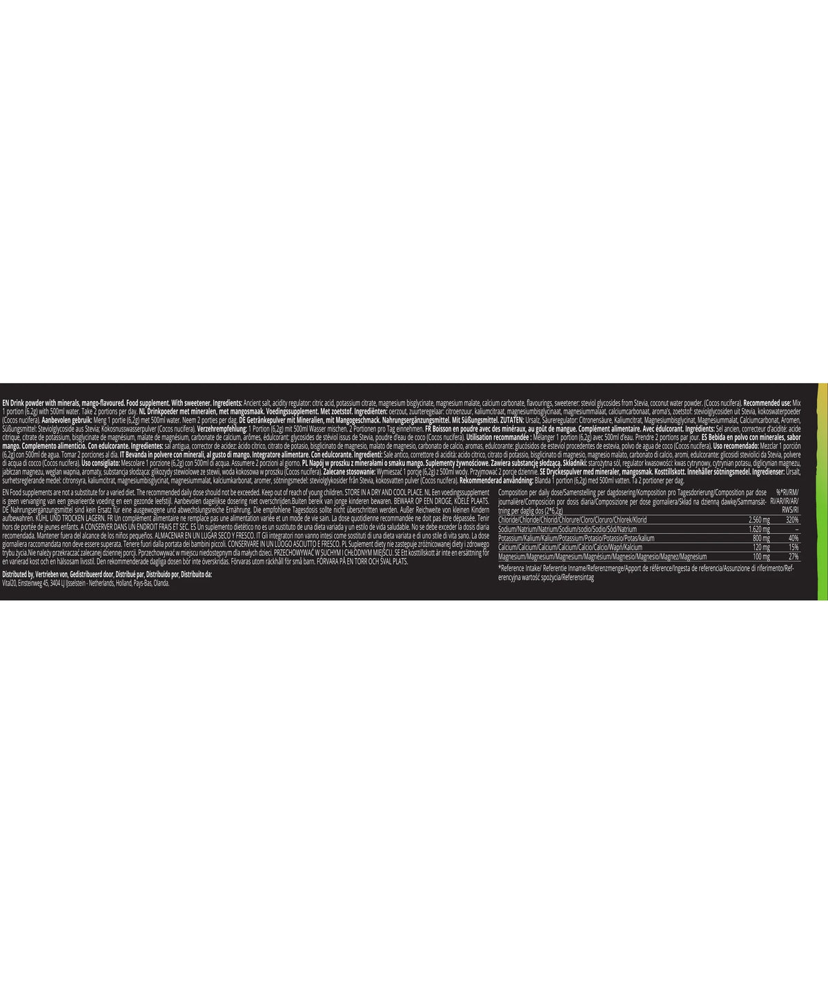 Re-Lyte Electrolyte Hydration Drink Mix Mango – 374g Re-Lyte P-03400054