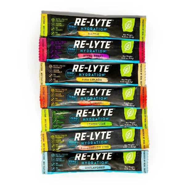 Electrolyte Hydration Drink Mix Variety Pack Re-Lyte x30 sticks