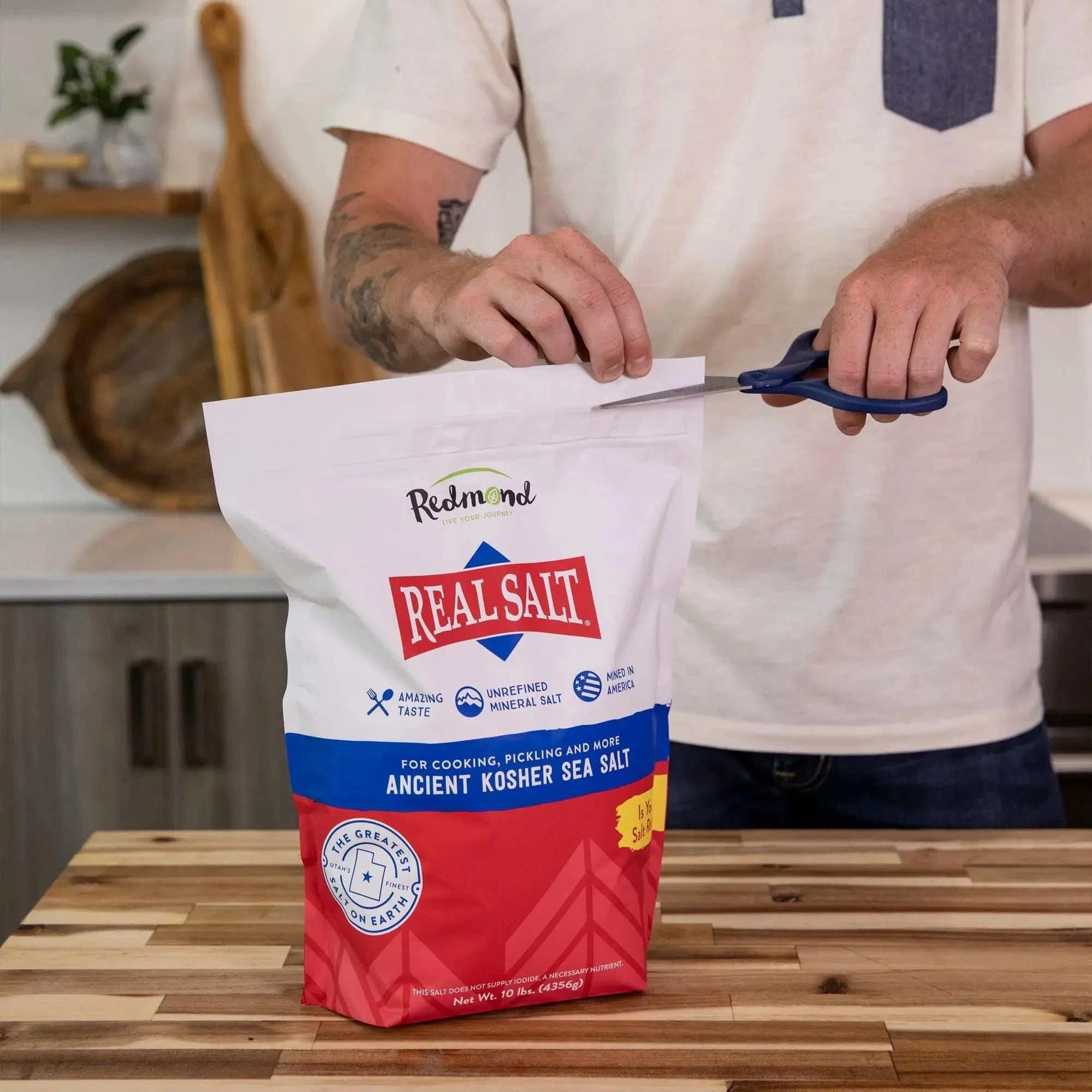 Real Salt Kosher Pouch 4356g real salt  03400034