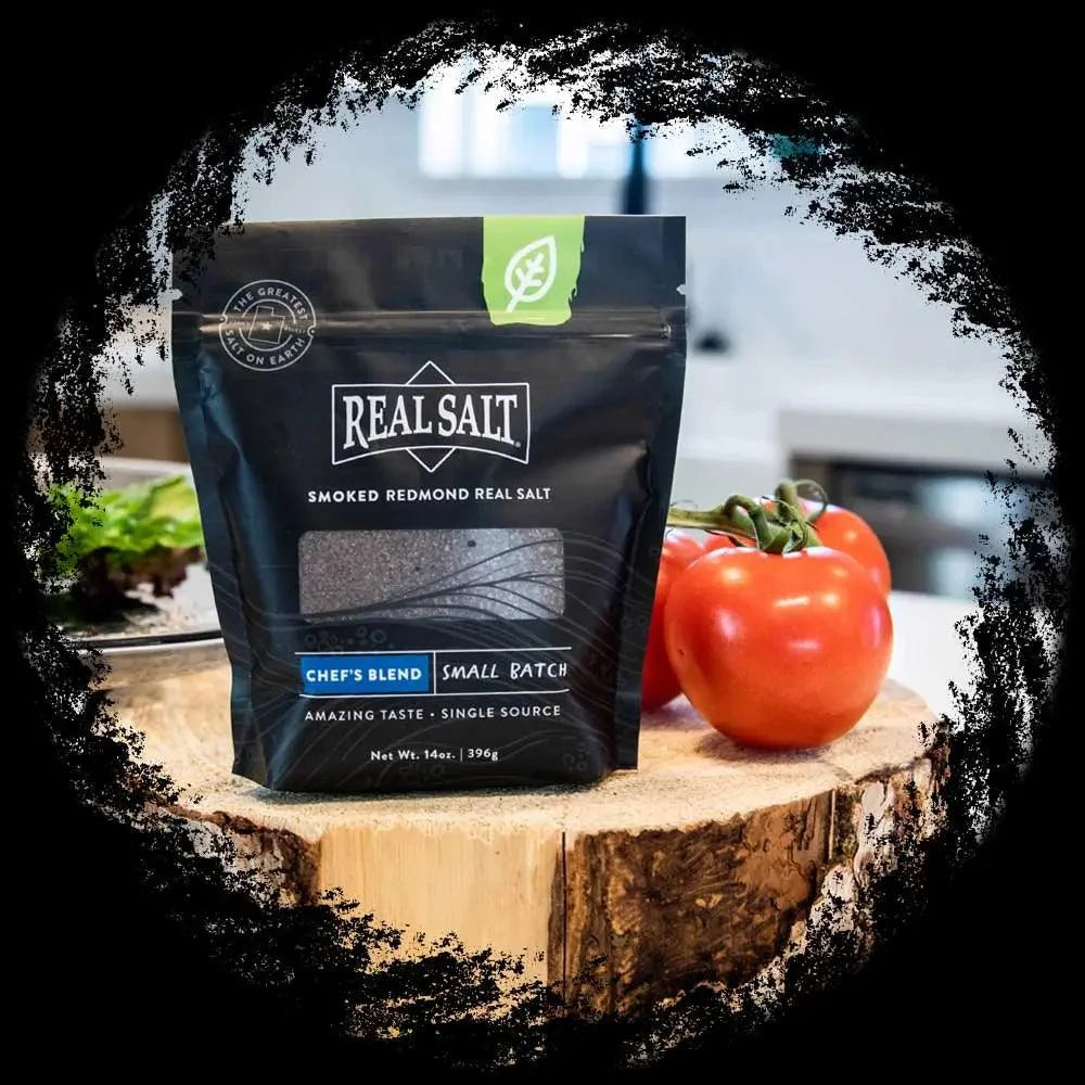 Real Salt Smoked Chef's Blend Pouch 397g real salt  03400031