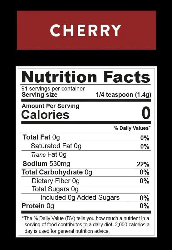 Real Salt Smoked Cherry Shaker 156g real salt  03400029