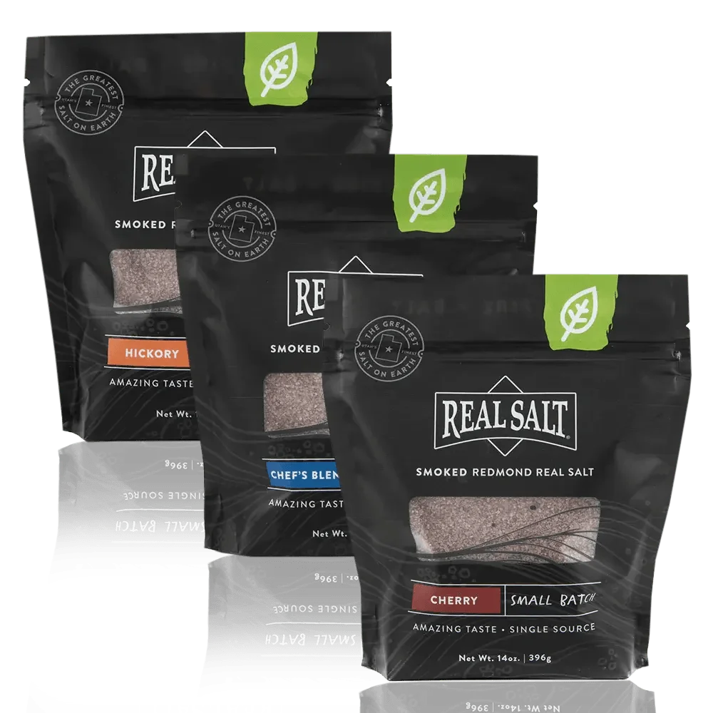 Real Salt Smoked Hickory Pouch 397g real salt  03400033