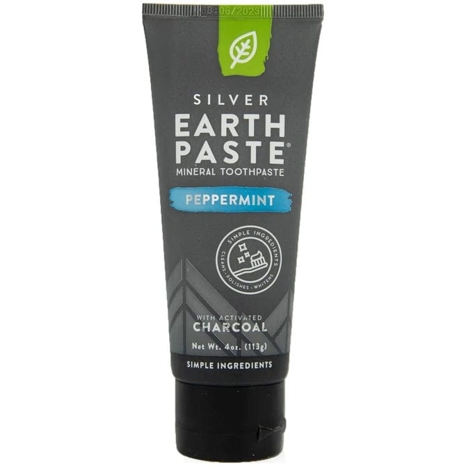 Redmond Earthpaste Silver Peppermint Charcoal Redmond 113g 04600004 Vital20