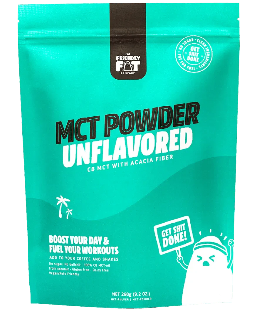 The Friendly Fat Company MCT Powder C8 The Friendly Fat Company 260g 02000005 Vital20