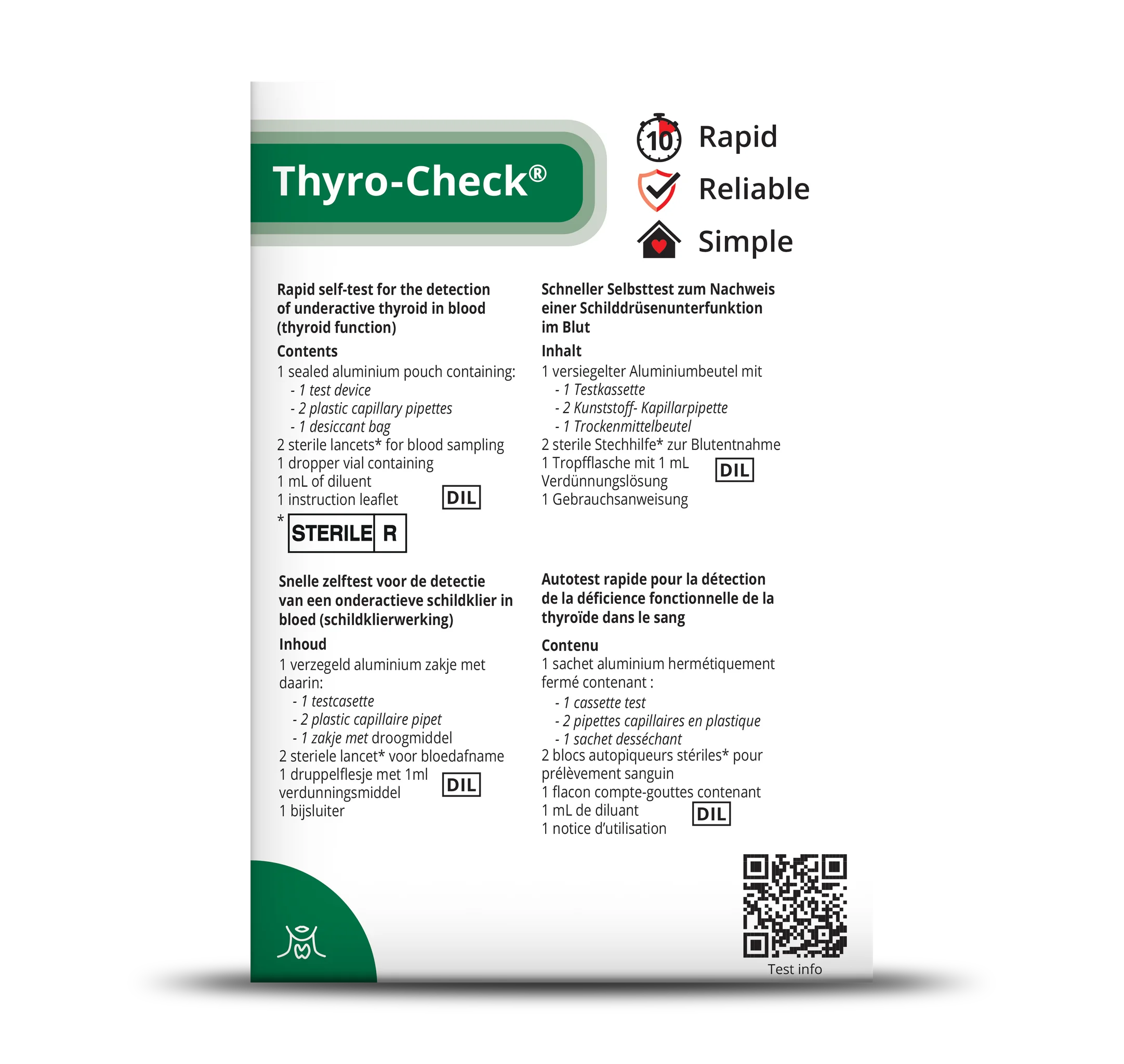THYRO-Check® Swiss Point of Care Swiss Point of Care P-ST-THY-93